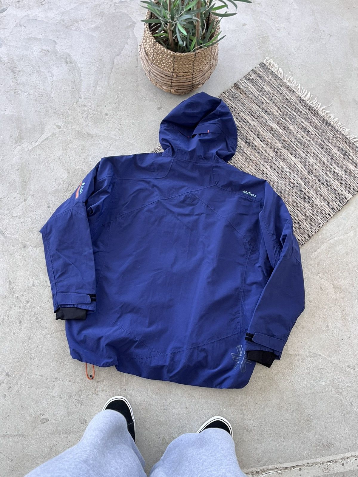 The North Face Ahkka Outdoor Jacket Blue Technical Windbreaker Hiking Y2K Size US XXL / EU 58 / 5 - 9 Thumbnail