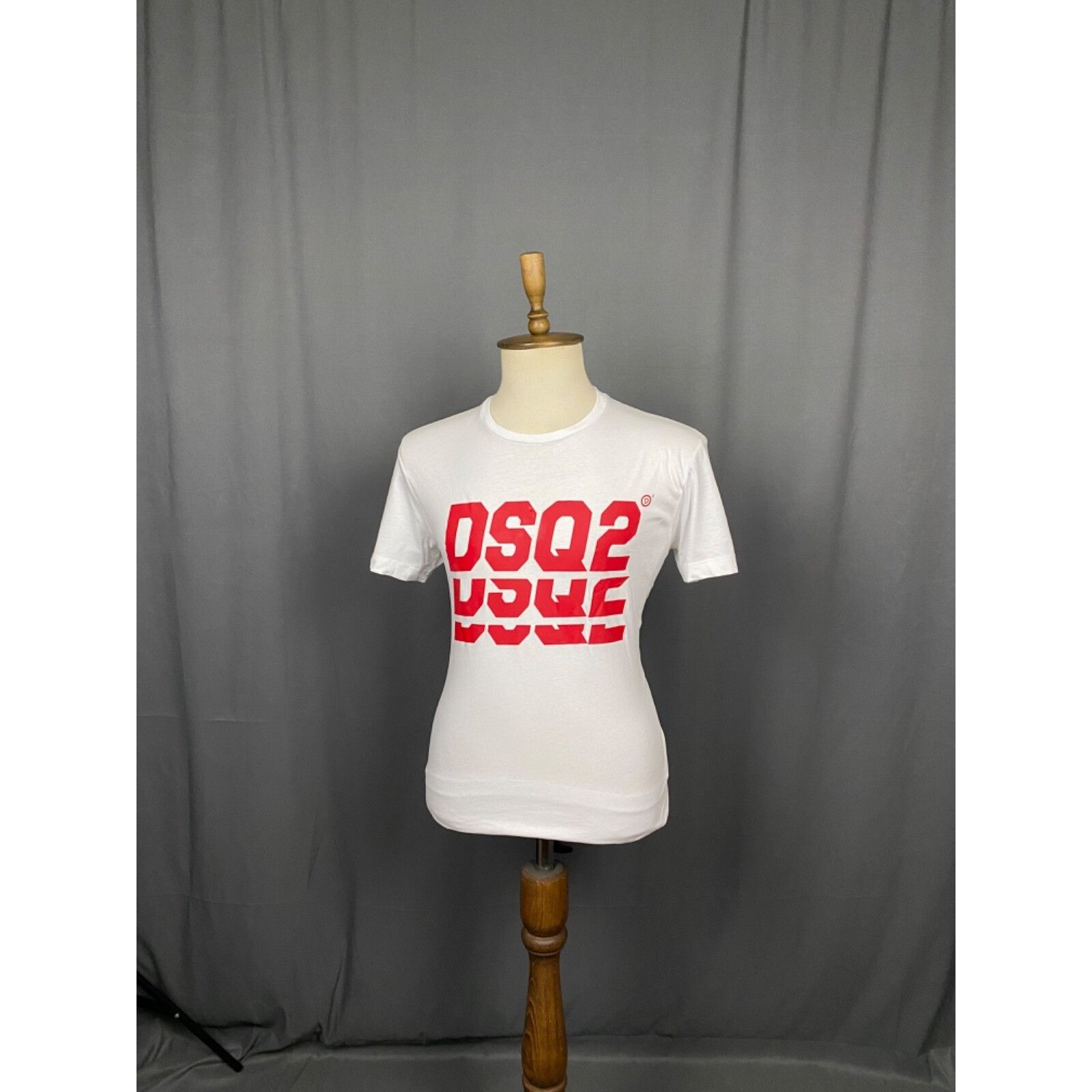 Dsquared2 Dsquared2 Big Logo Men's White T-Shirt Size M Size US M / EU 48-50 / 2 - 4 Thumbnail