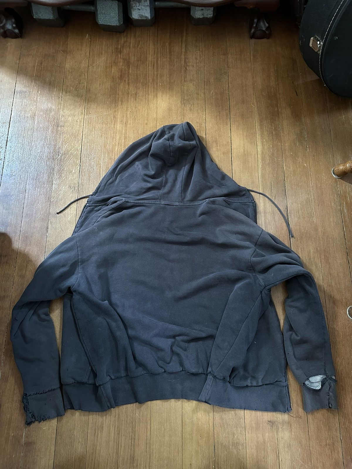 Dickies × Vintage Dickies vintage distressed faded zip up hoodie Size US M / EU 48-50 / 2 - 7 Thumbnail