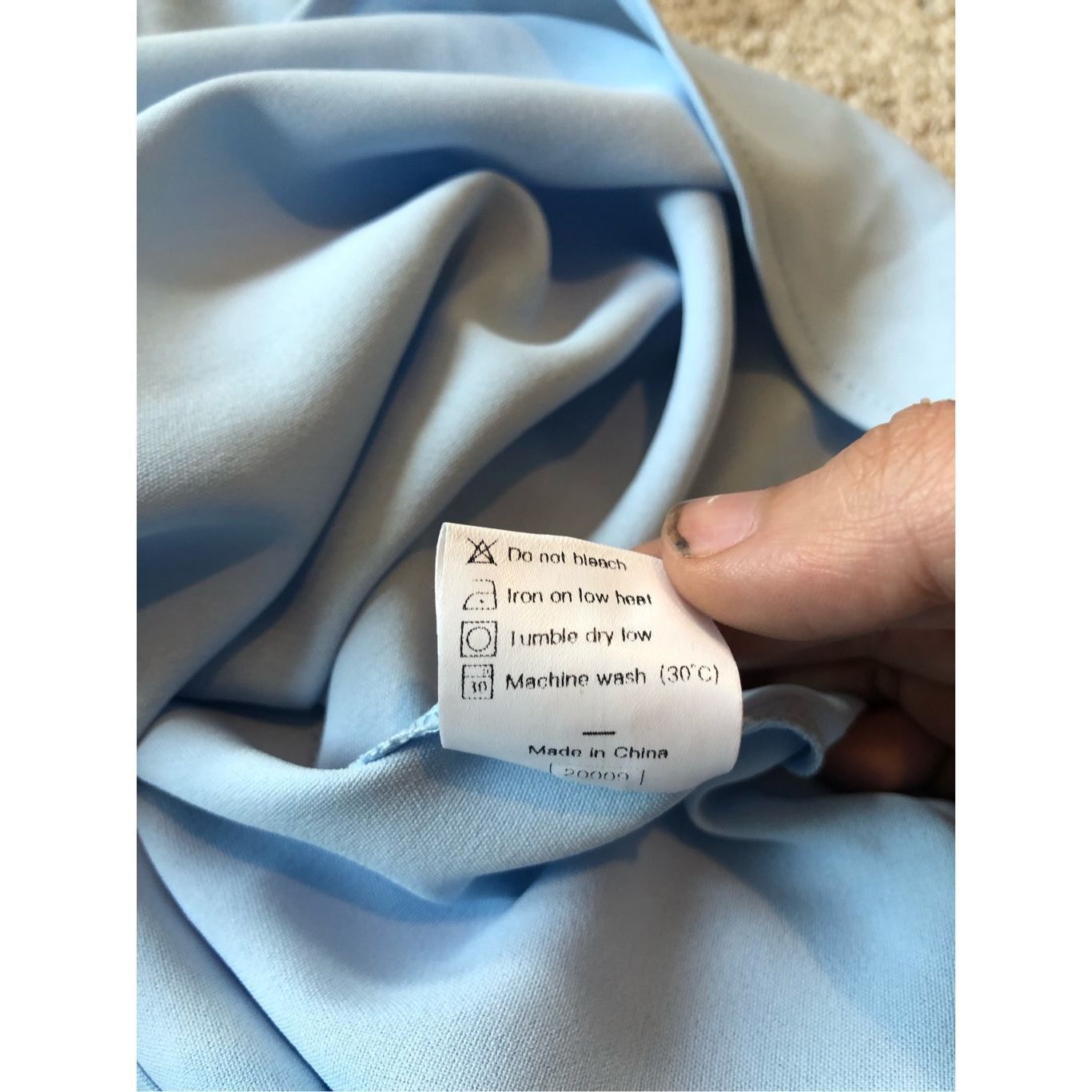 Other Wiholl Women’s Light Blue Ruffle Sleeve Tank Top Blouse Size Size XL / US 12-14 / IT 48-50 - 7 Thumbnail