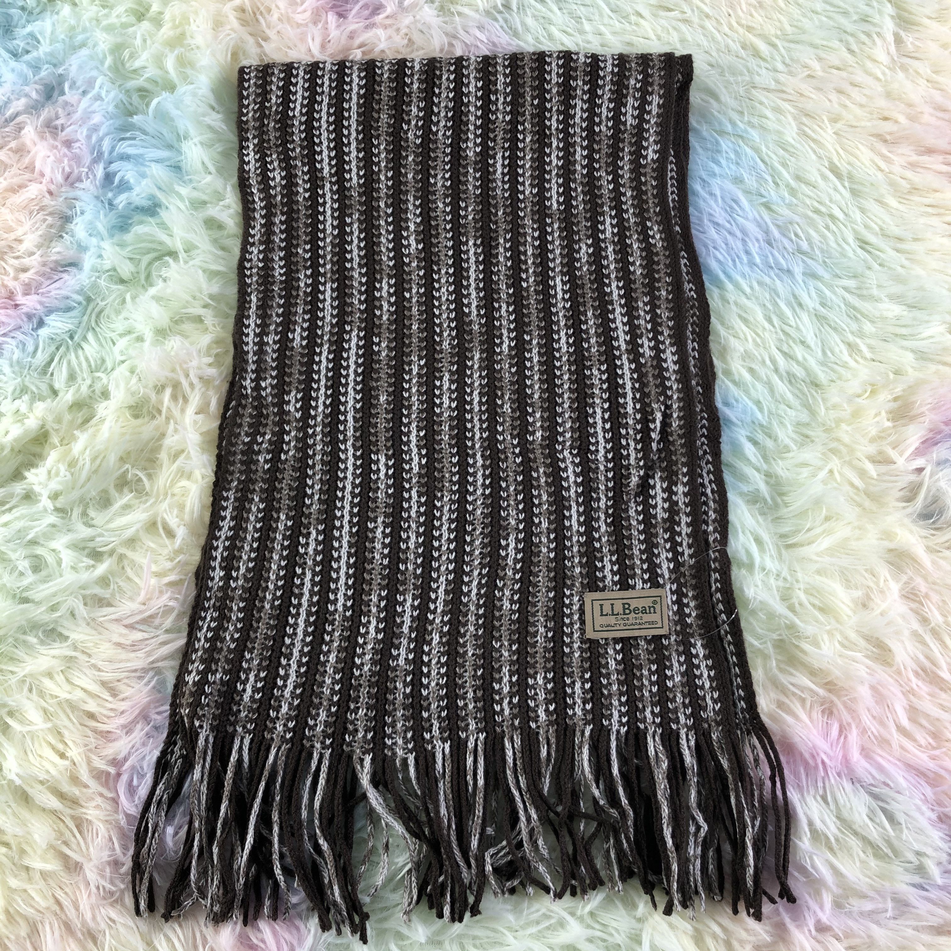 L.L. Bean × Vintage L.L. Bean Scarf / Muffler / Neckwear - KM318 Size ONE SIZE - 2 Thumbnail