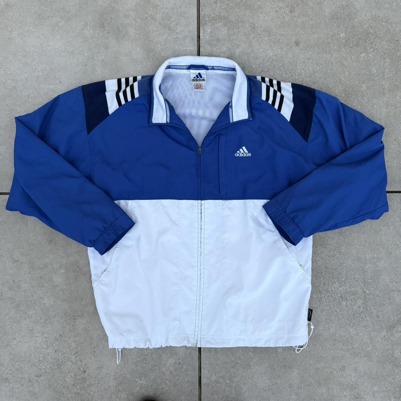 Adidas Adidas Windbreaker Vintage 90s Retro Jacket Size US L / EU 52-54 / 3 - 1 Thumbnail