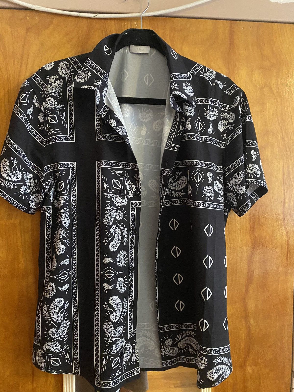 Dior Dior Bandana Silk Shirt Size US M / EU 48-50 / 2 - 1 Thumbnail