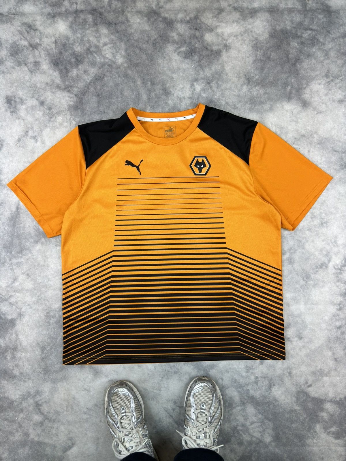 Adidas × Vintage Puma Wolverhampton Wolves 6 Lee Shirt Soccer Jersey Football Size US XXL / EU 58 / 5 - 2 Thumbnail