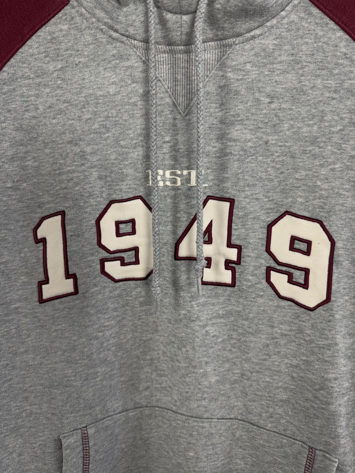 Adidas Adidas 1949 Vintage Hoodie Sweatshirt Streetwear Size L Size US L / EU 52-54 / 3 - 6 Thumbnail
