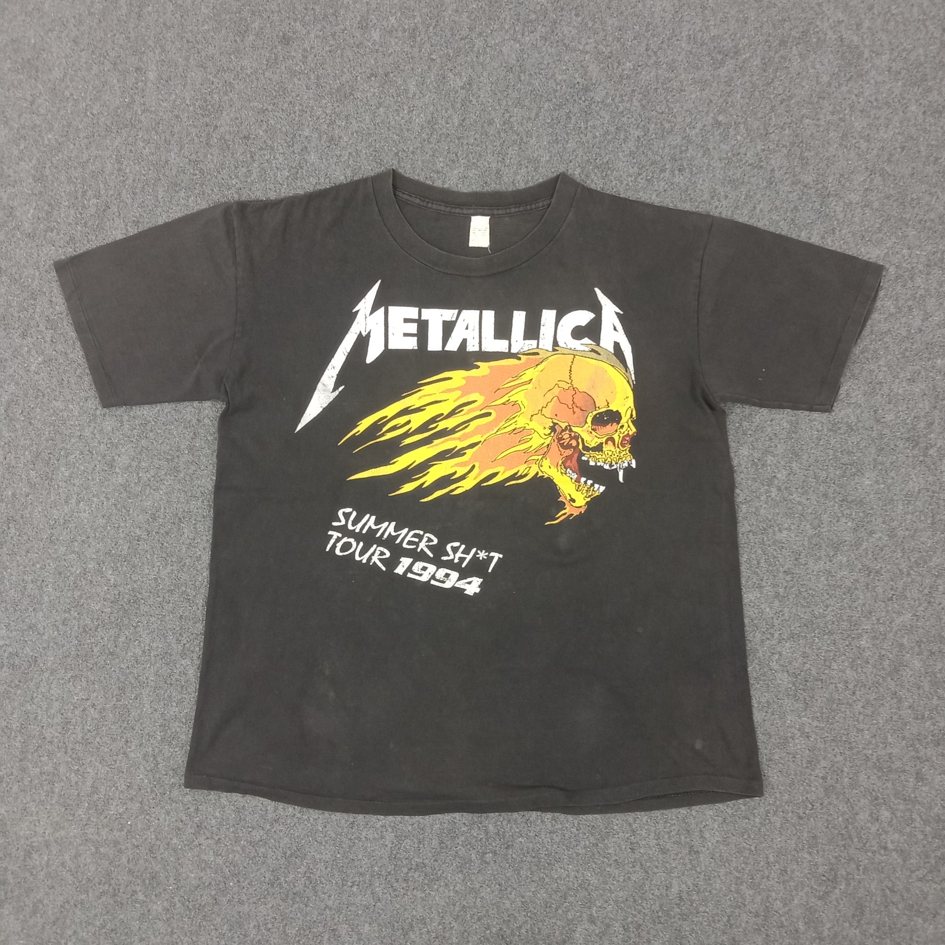 Vintage 90's Metallica American Heavy Metal Band Tshirt