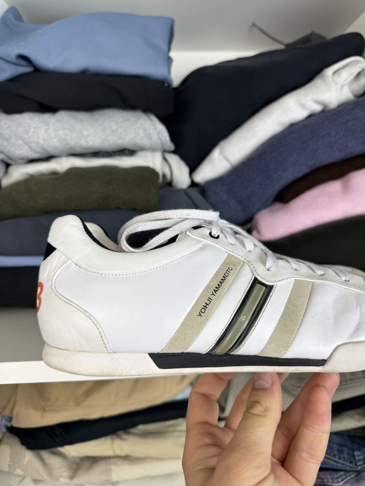 Y-3 Adidas x Y-3 Yohji Yamamoto Sala Sneakers Size UK 10 D Size US 10.5 / EU 43-44 - 9 Thumbnail