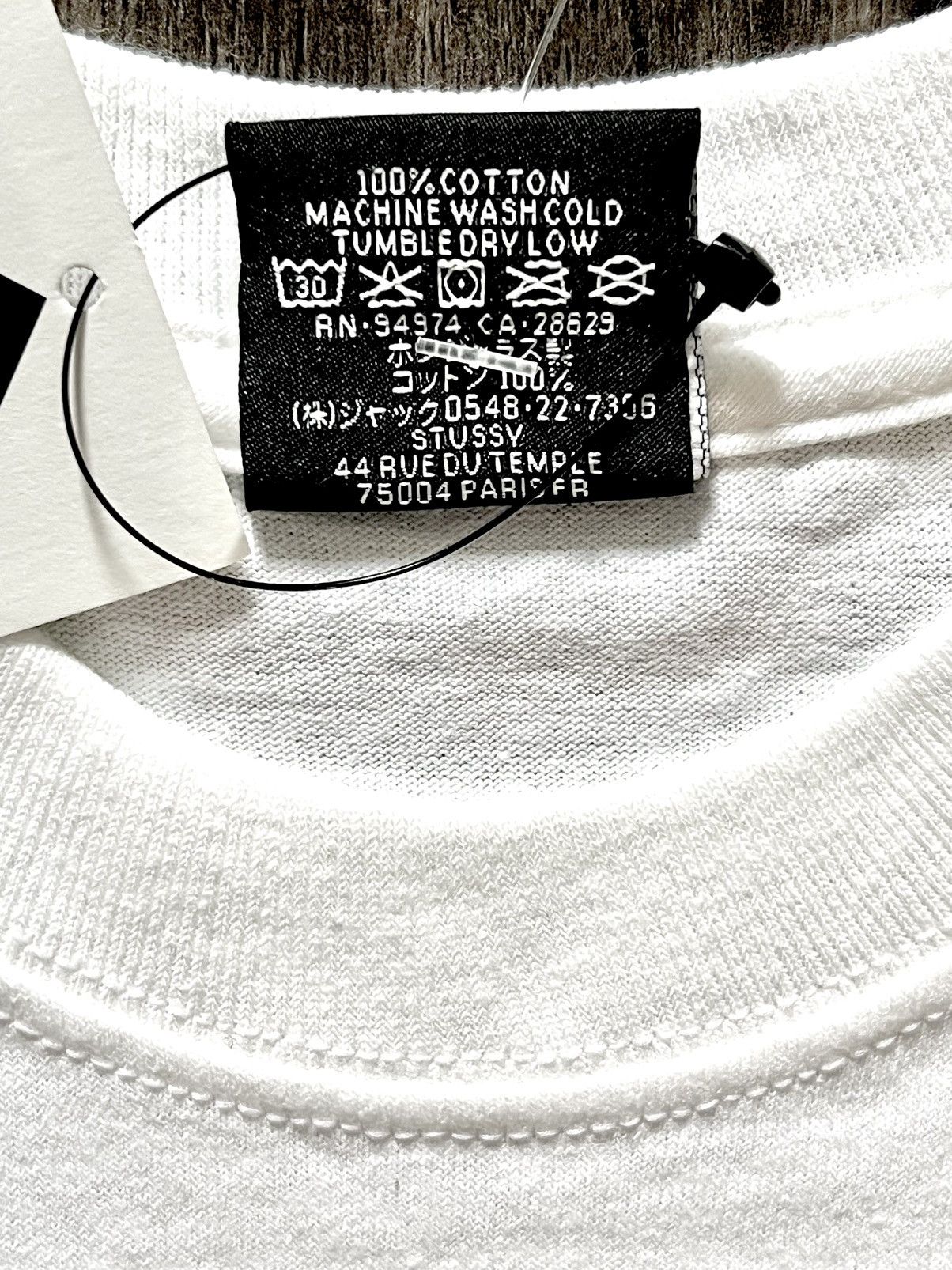 Dover Street Market × Stussy Stussy x DSM LS T white large Size US L / EU 52-54 / 3 - 9 Thumbnail