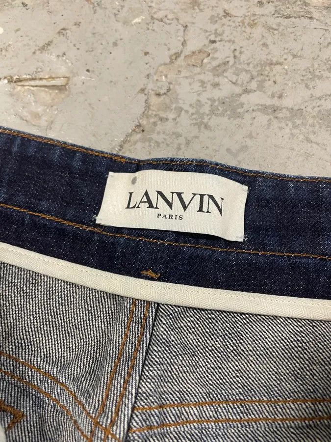 Lanvin Lanvin Brut Denim Straight Jeans Size US 30 / EU 46 - 9 Thumbnail
