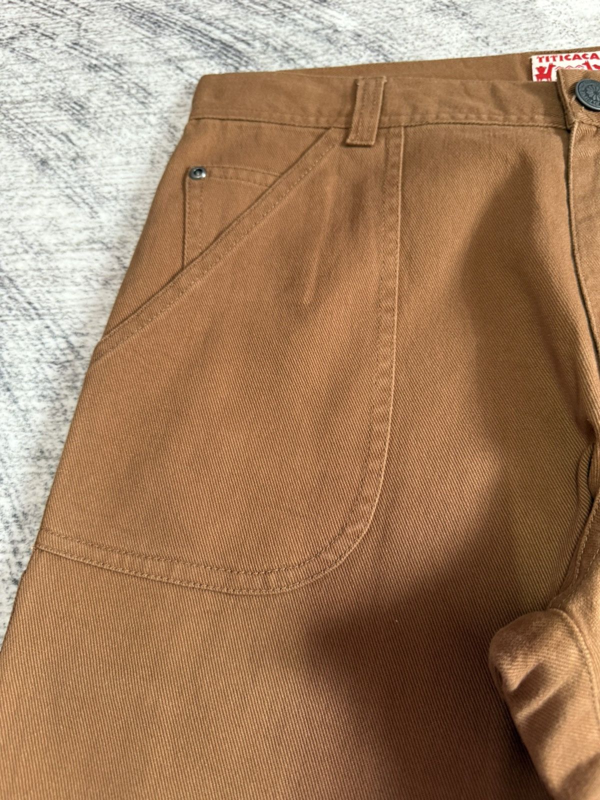 Japanese Brand Titicaca Japan Peneled Patch Work Double Knee Pants Size US 30 / EU 46 - 11 Thumbnail