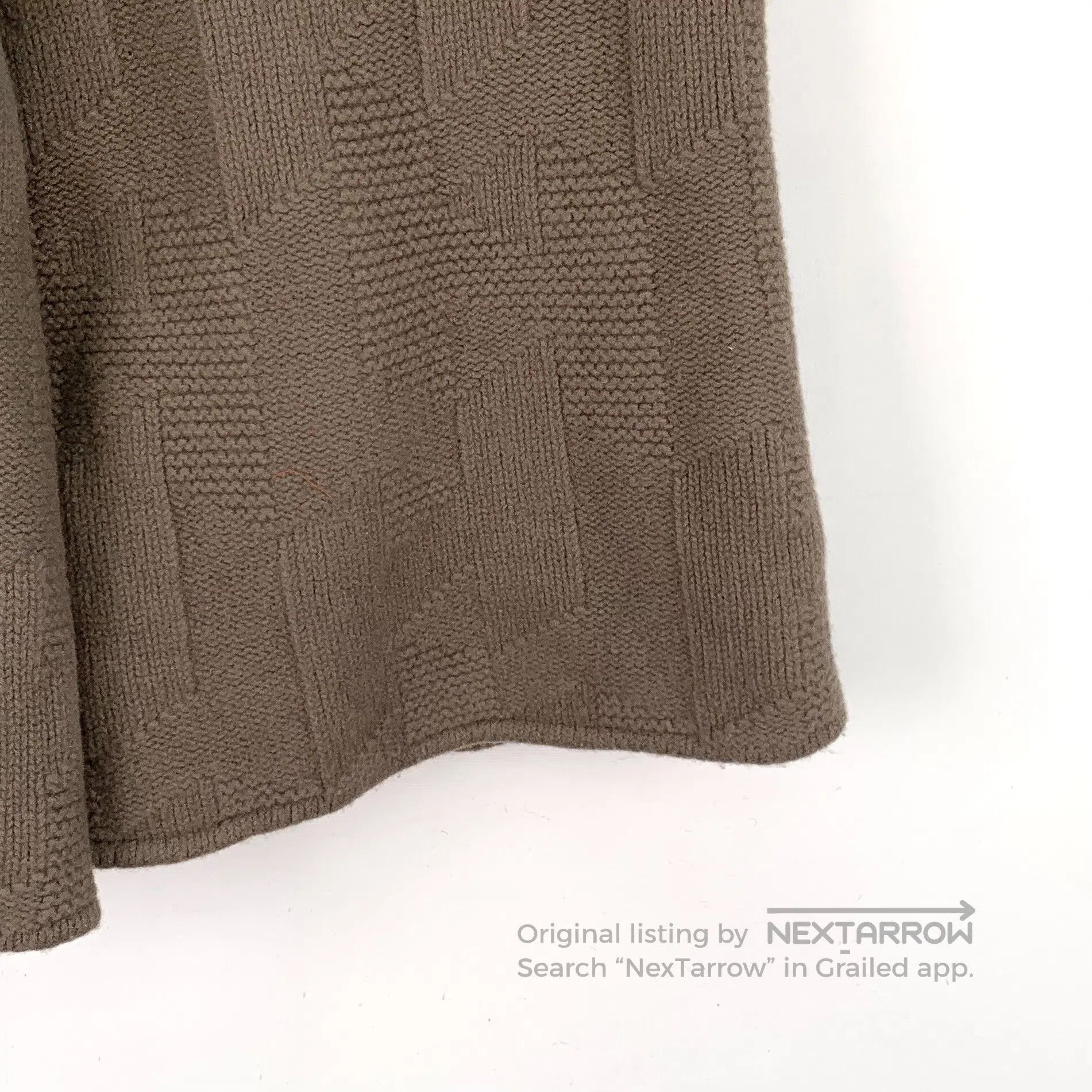 Hermes Hermes Caramel Twill Wool Drawstring Casual Knit Culottes| Size US 36 / EU 52 - 4 Thumbnail