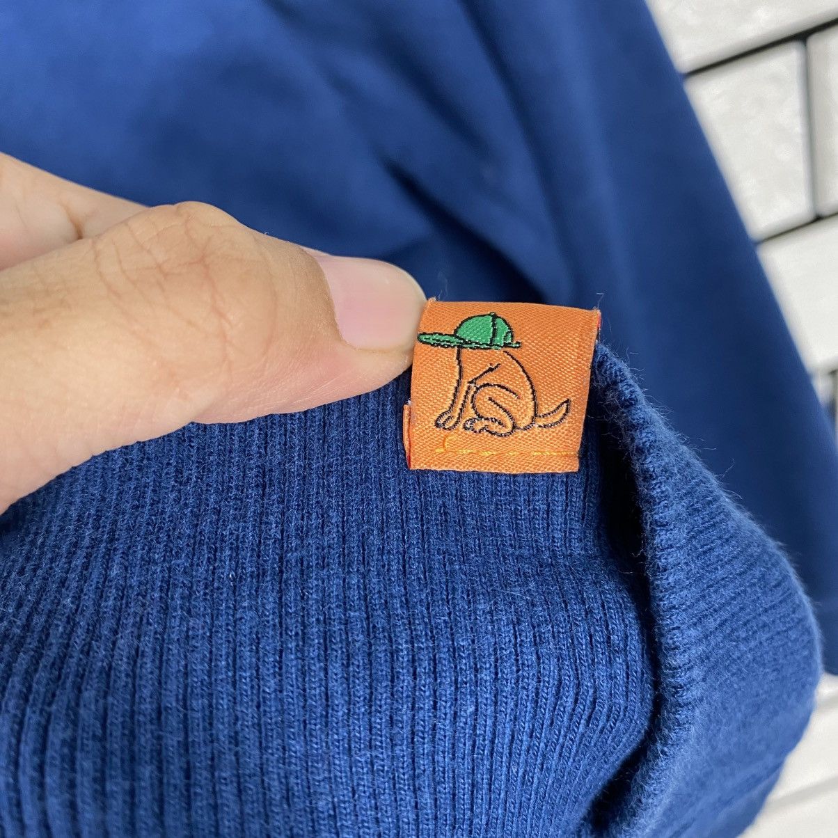 Japanese Brand 📌Vintage Sweatshirt Left Nona Cartoon Big Logo Size US L / EU 52-54 / 3 - 15 Thumbnail