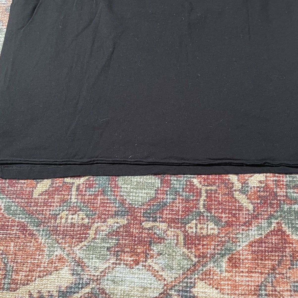 Saint Laurent Paris Saint Laurent Script Logo Embroidered Black tee Hedi Slimane Size US M / EU 48-50 / 2 - 6 Thumbnail