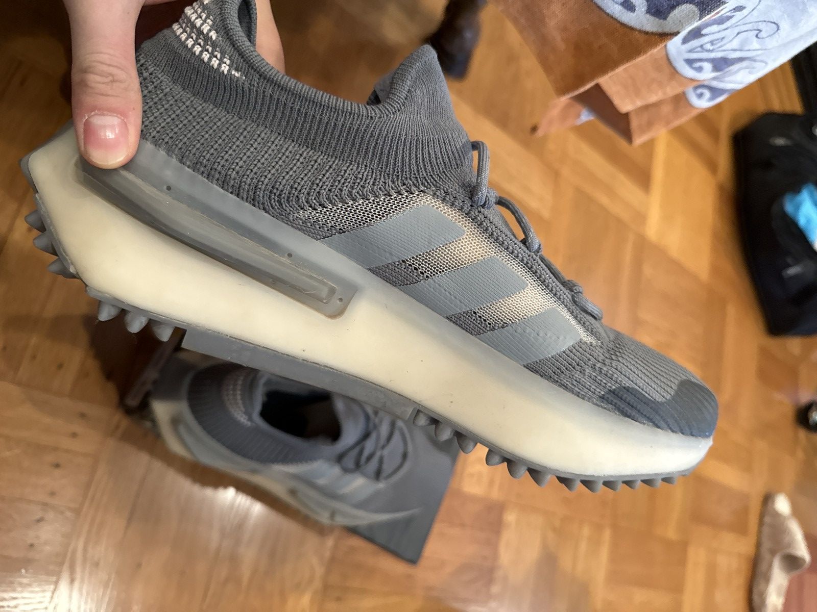 Adidas Adidas NMD S1 Grey size 12 Size US 12 / EU 45 - 2 Thumbnail