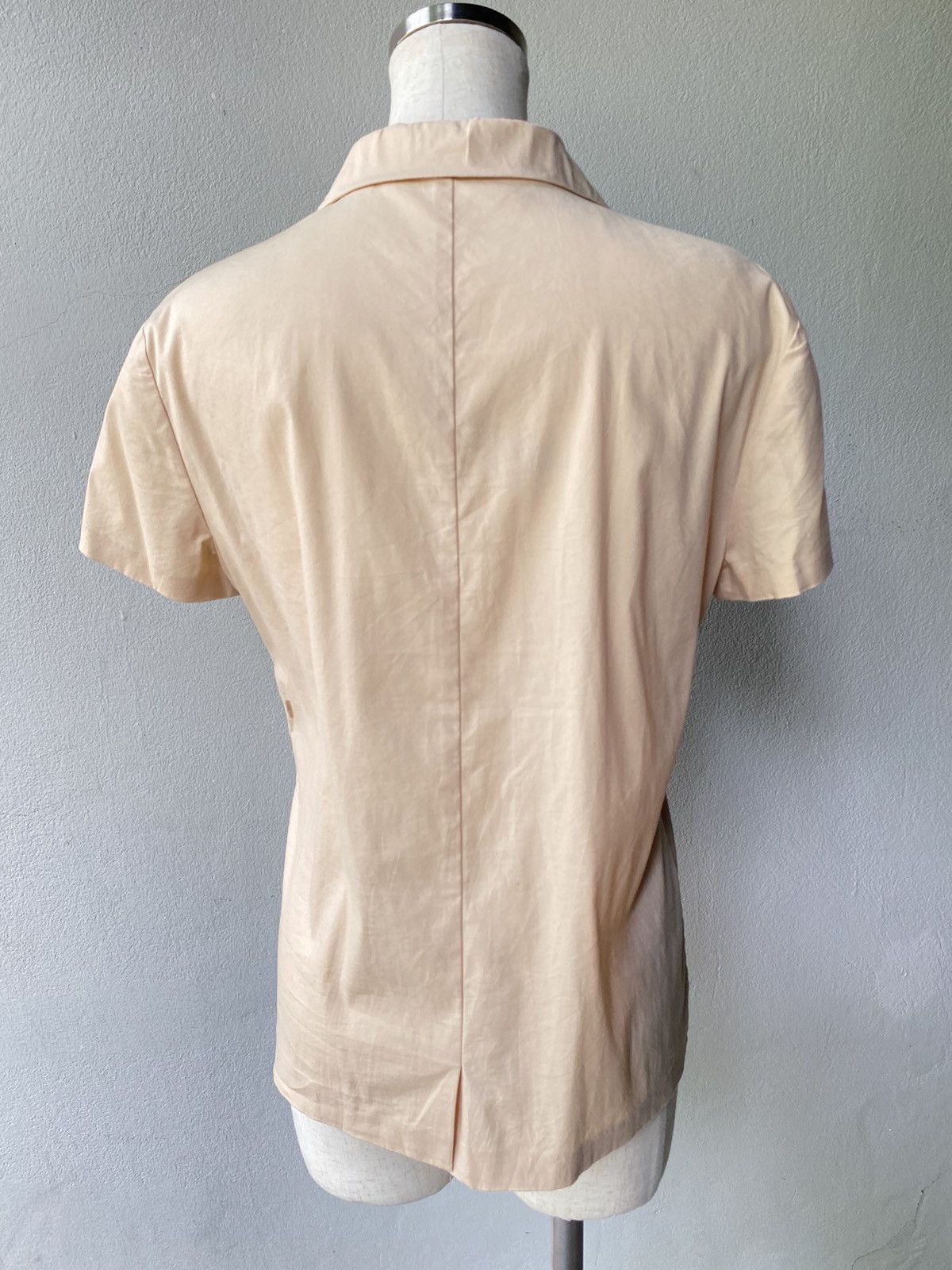 Jil Sander JILSANDER beige blouse shirt Size M / US 6-8 / IT 42-44 - 12 Thumbnail