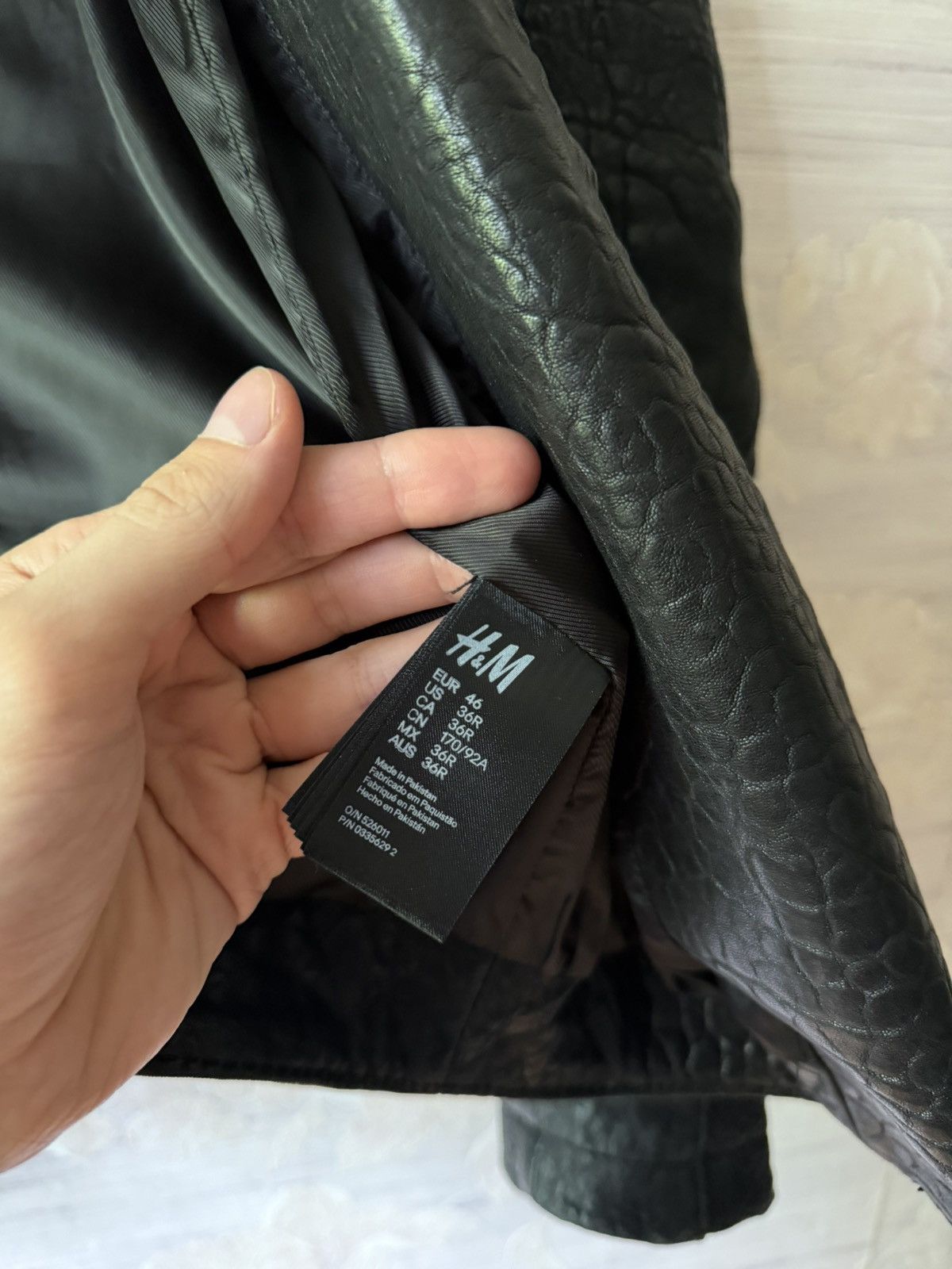 Balmain × H&M Balmain x H&M AW15 Double-Zipper Biker Leather Jacket Size US S / EU 44-46 / 1 - 14 Thumbnail