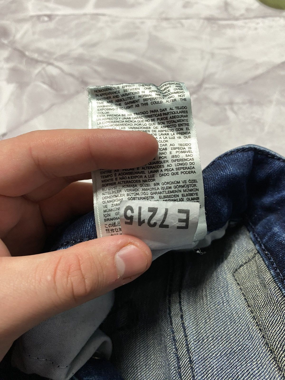 Diesel Diesel Jeans Washed Denim Distressed Stretch Mens Size 36 Size US 36 / EU 52 - 13 Thumbnail