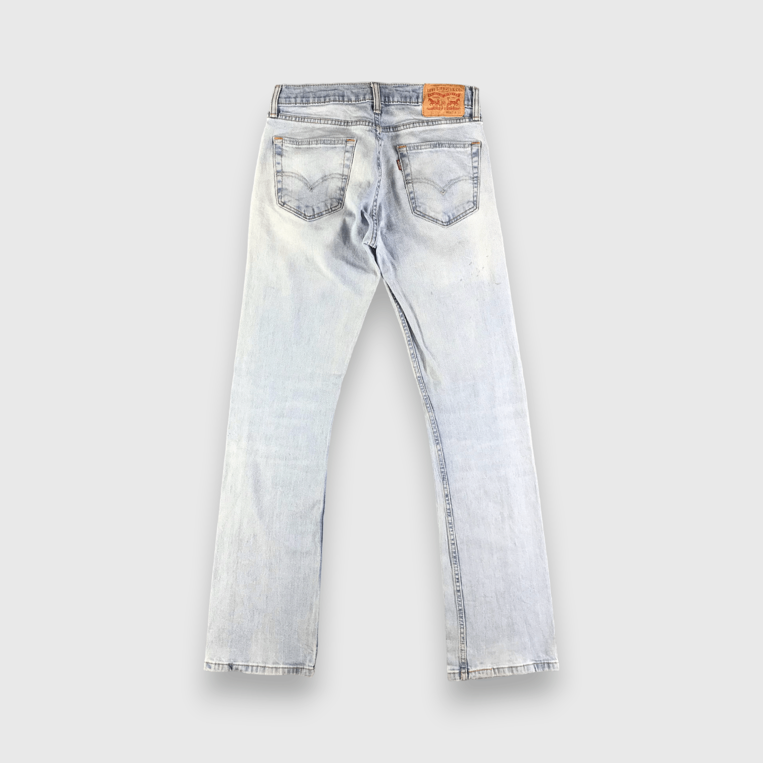 Levi's Vintage Light Wash Levis 527 Jeans-J3523 Size US 31 - 2 Thumbnail
