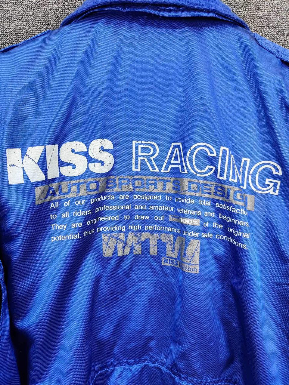 KISS Vintage Kiss Racing Team Jacket Size US L / EU 52-54 / 3 - 9 Thumbnail