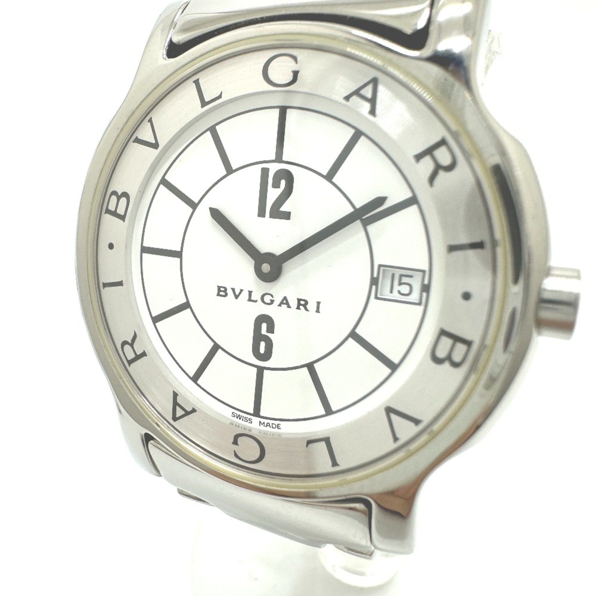 Bvlgari Bvlgari ST35S Quartz date Wristwatch Silver Size ONE SIZE - 1 Thumbnail
