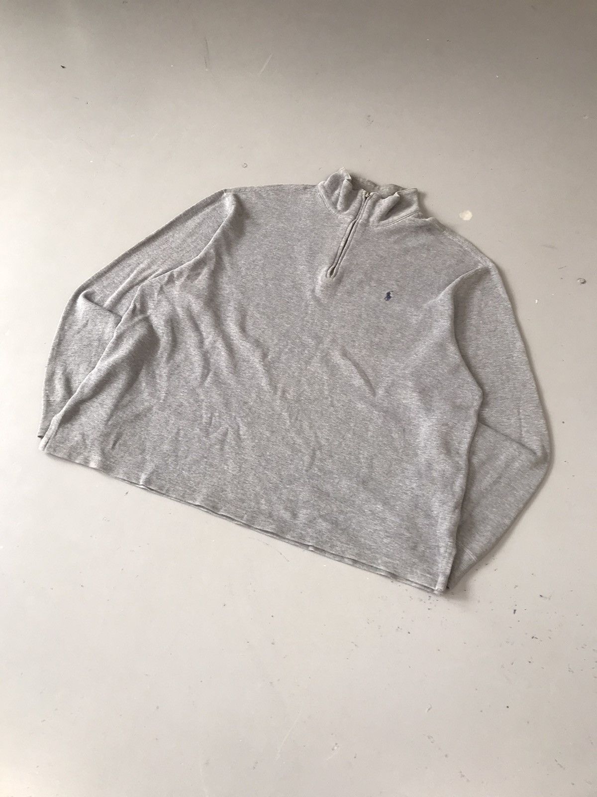 Designer × Polo Ralph Lauren × Vintage Vintage polo Ralph Lauren fleece half zipper small logo Size US XL / EU 56 / 4 - 2 Thumbnail