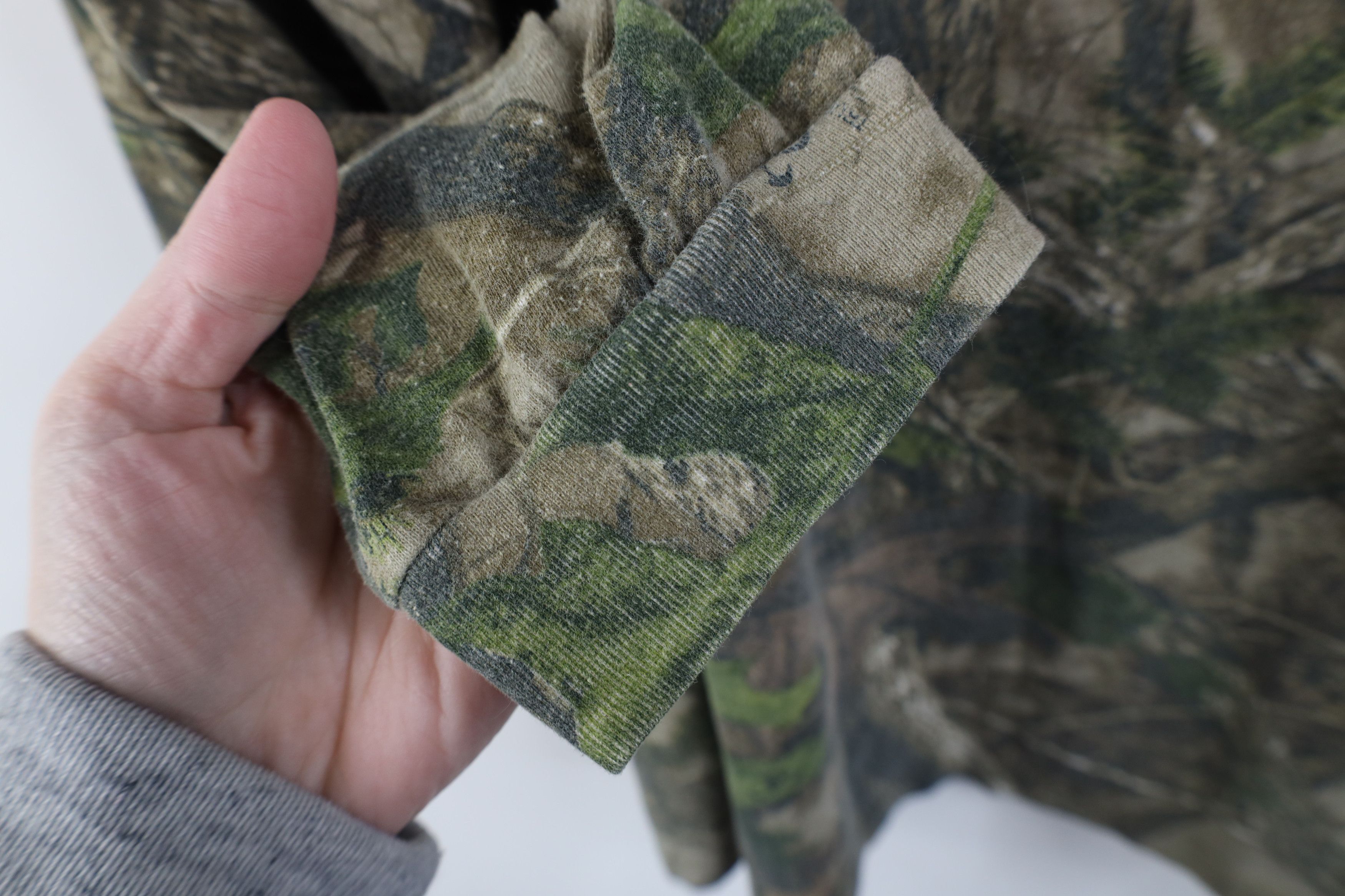 Vintage Vintage 90s Y2K Streetwear Camouflage Long Sleeve T-Shirt Size US XL / EU 56 / 4 - 7 Thumbnail