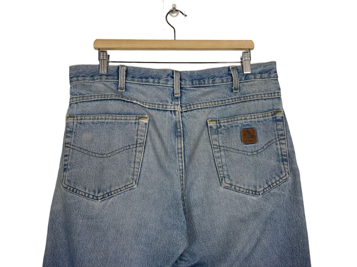 Carhartt Vintage 90s Carhatt Light Blue Ripped Denim Jeans Size US 37 - 14 Thumbnail