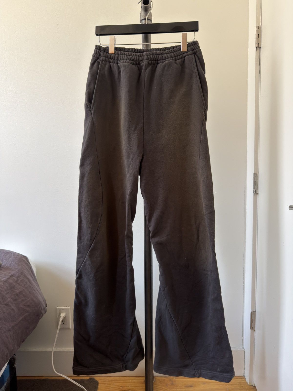 KOZABURO Flared Darted Sweatpants Size US 30 / EU 46 - 1 Thumbnail