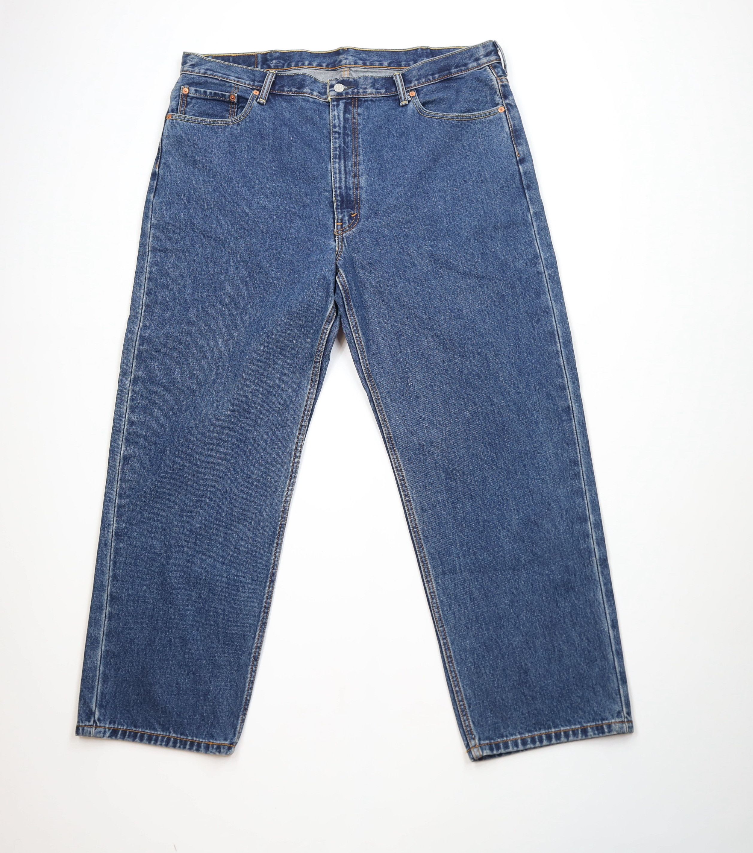 Levi's Vintage Y2K Levis 550 Relaxed Fit Denim Jeans Blue Cotton Size US 42 / EU 58 - 1 Thumbnail