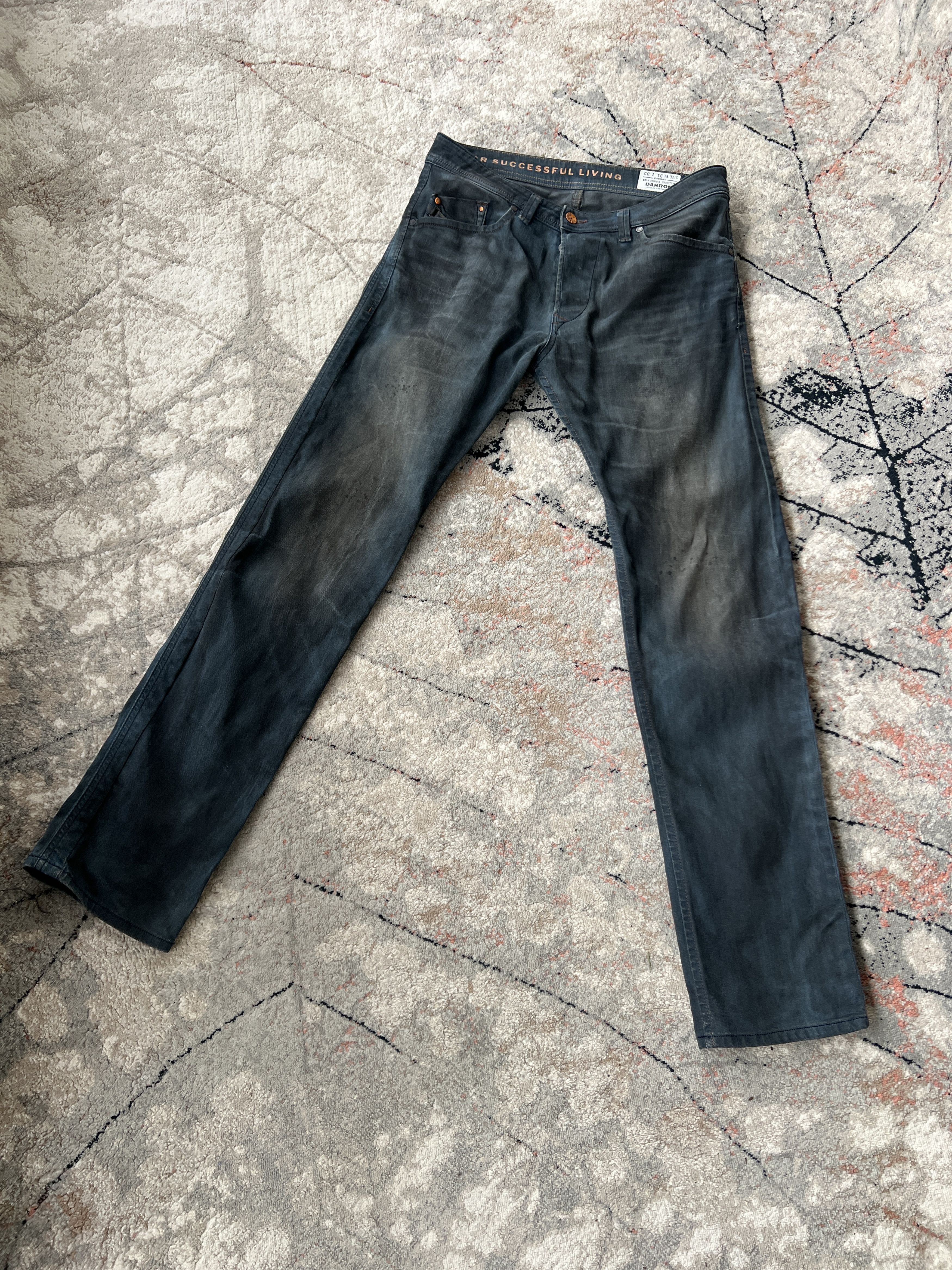 Diesel Diesel Darron Slim-Tapped Denim Pants Size US 31 - 1 Thumbnail
