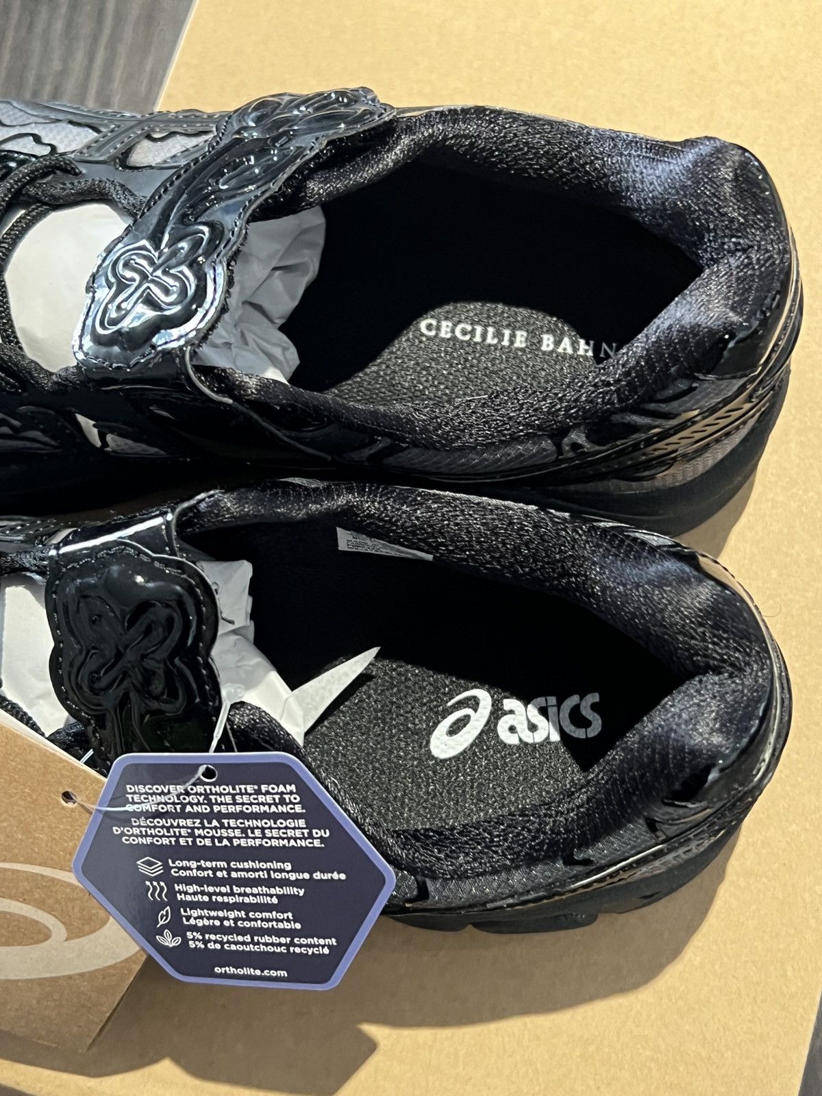 Asics × Cecilie Bahnsen Cecilie Bahnsen x ASICS GT-2160 Mary Jane Black Size US 7.5 / IT 37.5 - 3 Thumbnail