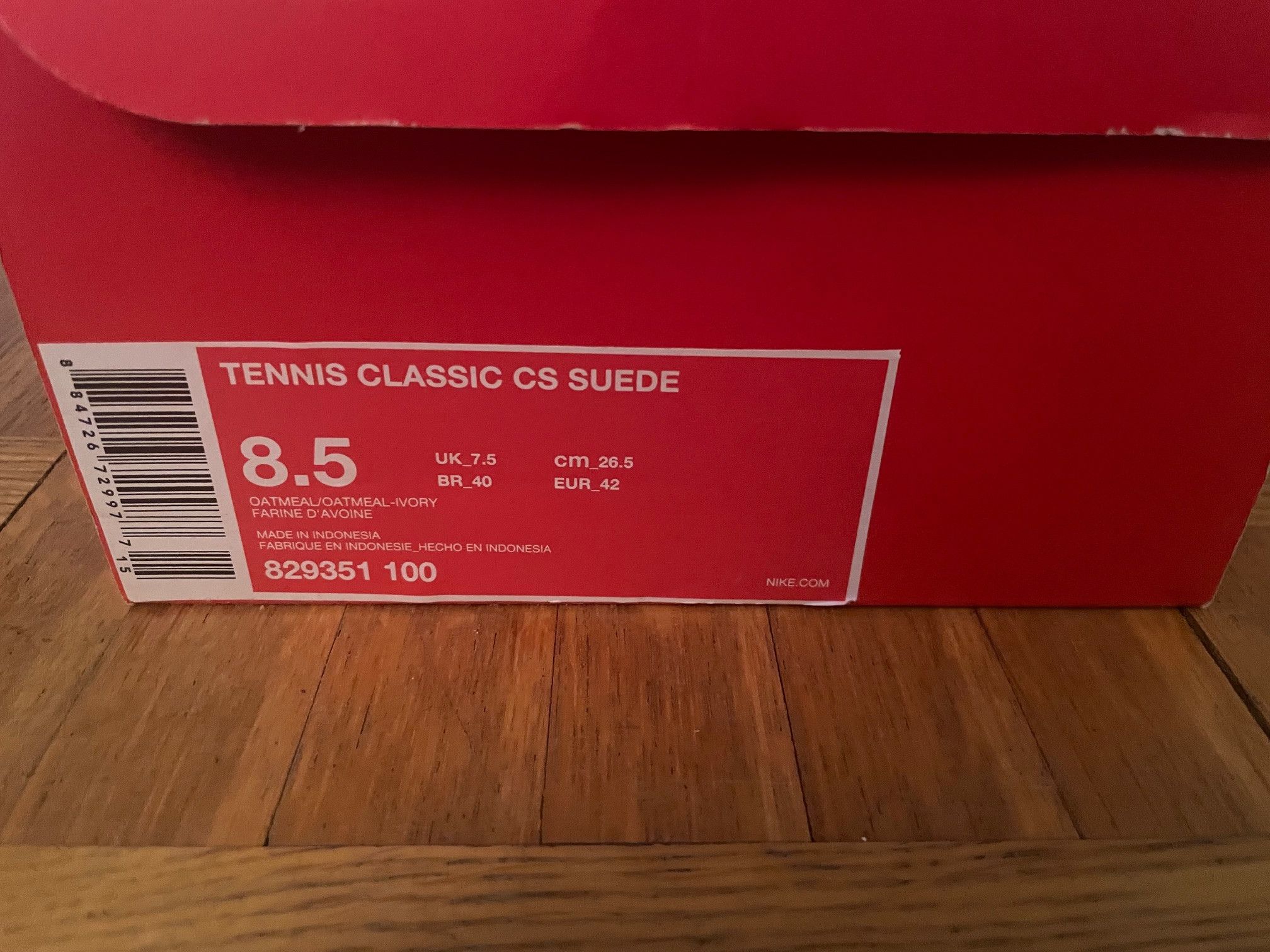 Nike Nike Tennis Classic CS Suede Size US 8.5 / EU 41-42 - 6 Thumbnail