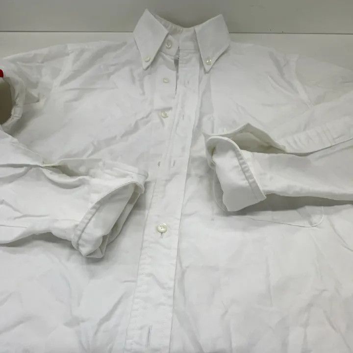 Thom Browne Thom Browne Classic Long Sleeve Shirt with Stripes -2507 Size US S / EU 44-46 / 1 - 5 Thumbnail