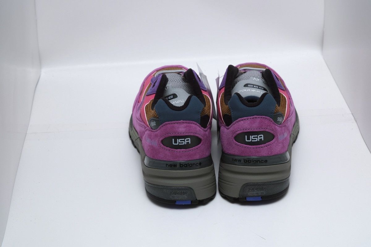 Action Bronson × New Balance Action Bronson x New Balance 992 Digitalis Purpurea Pink Size US 11 / EU 44 - 3 Thumbnail