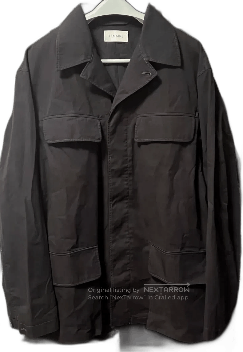 Lemaire Lemaire Cotton Gabardine Field Jacket. Size US L / EU 52-54 / 3 - 1 Thumbnail