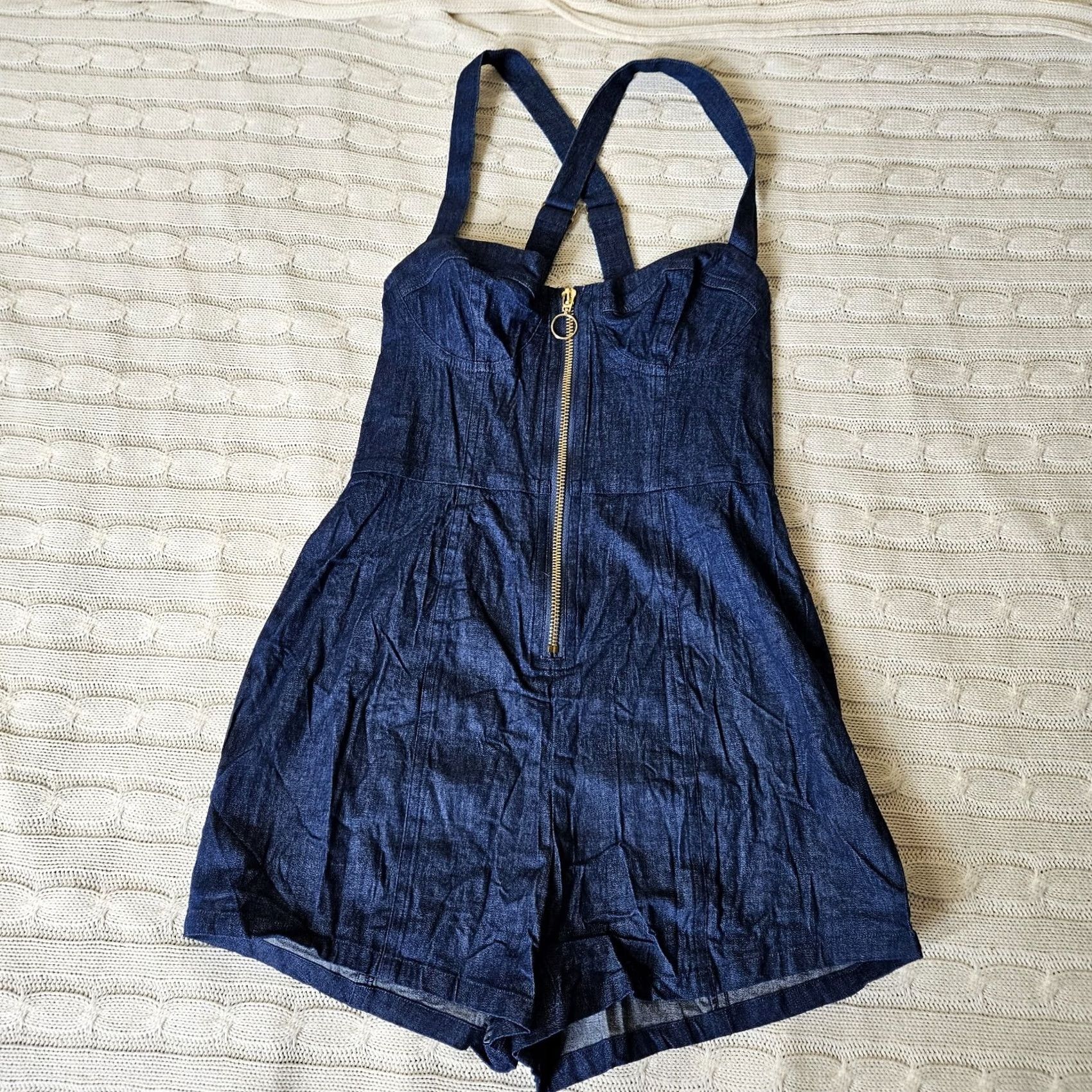 NBD NBD Jumper Women's Navy XS Shirt Adult XS Navy Blue NBD X Naven Jumper Size XS Solide Blue 90s Event no, etc. Size XS / US 0-2 / IT 36-38 - 4 Thumbnail