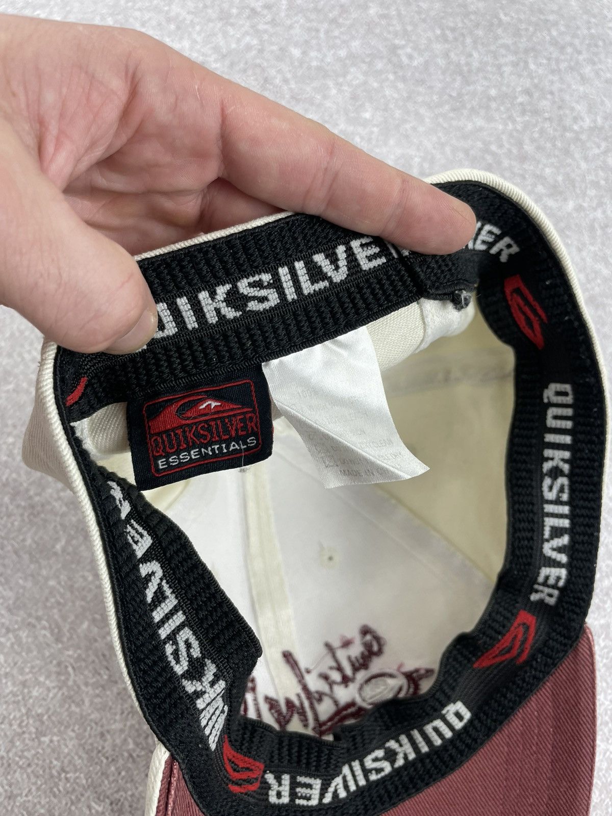 Quiksilver × Vintage Vintage Quiksilver Logo Cap Snapback OS Size ONE SIZE - 9 Thumbnail