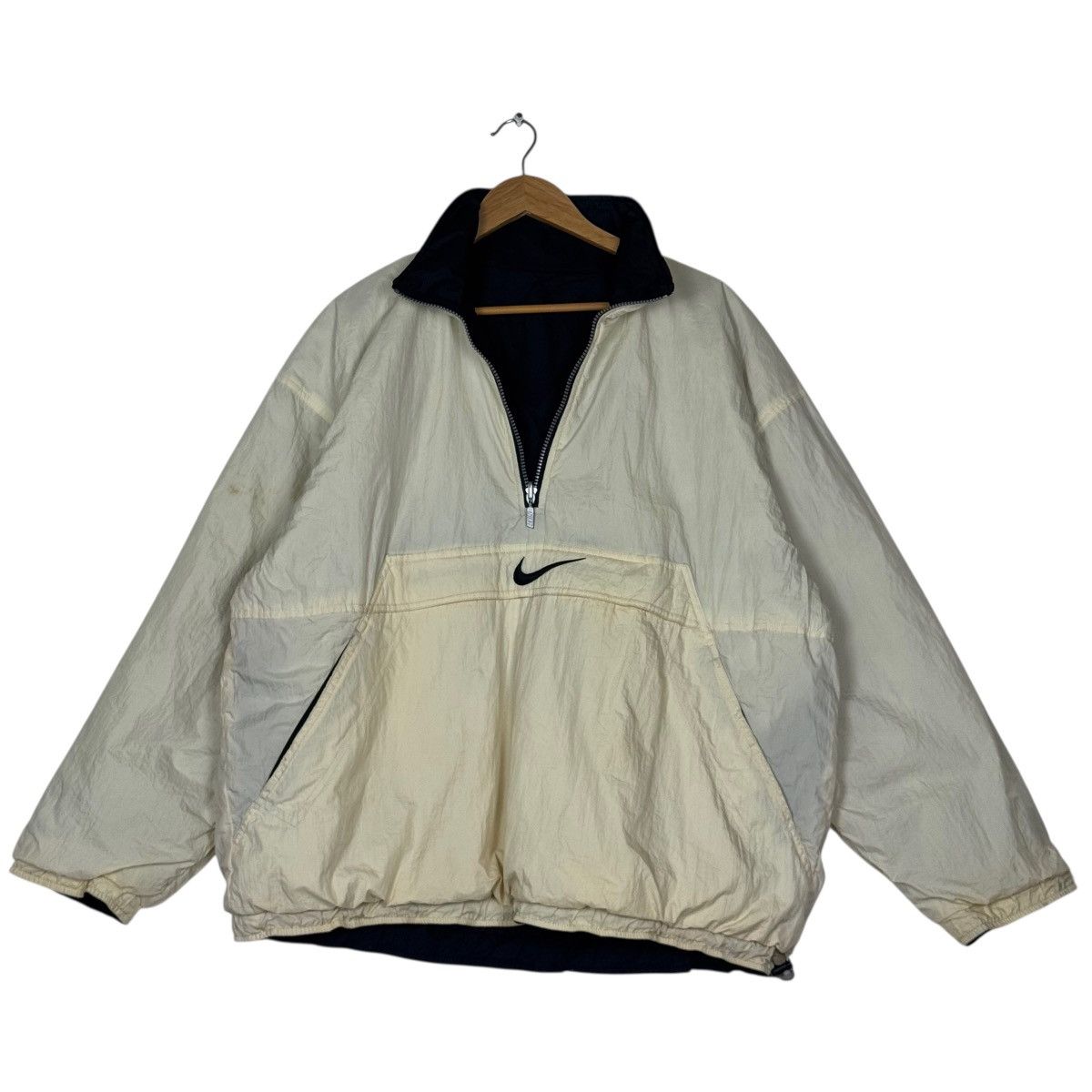 Nike Nike Reversible Black/Beige Light Jacket Size US M / EU 48-50 / 2 - 15 Thumbnail