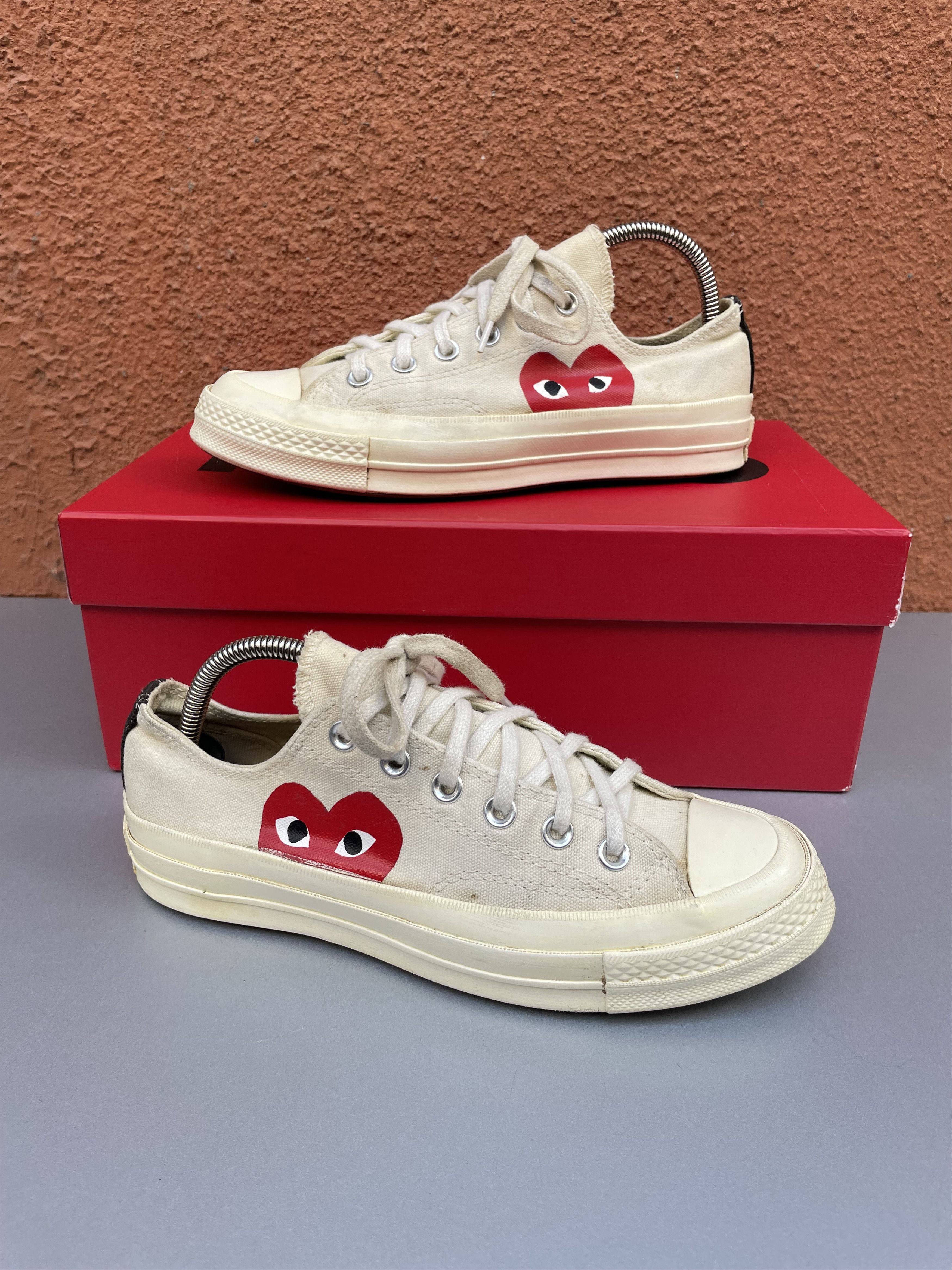 Comme des Garcons × Converse Rare Converse Comme Des Garçon all star shoes Size US 6 / EU 39 - 3 Thumbnail