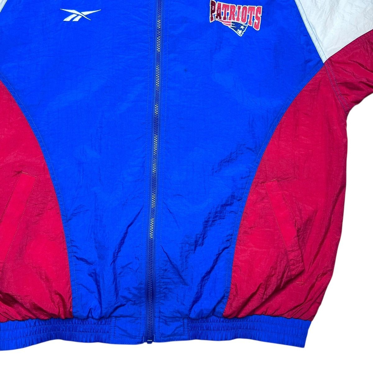Reebok Vtg 1990s NFL New England Patriots Reebok Windbreaker Jacket Size US M / EU 48-50 / 2 - 8 Thumbnail
