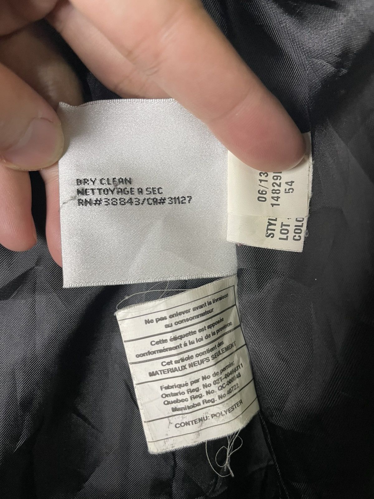DKNY × Designer × Vintage DKNY x Vintage Double Breasted Wool Coat (42) Size US XS / EU 42 / 0 - 10 Thumbnail