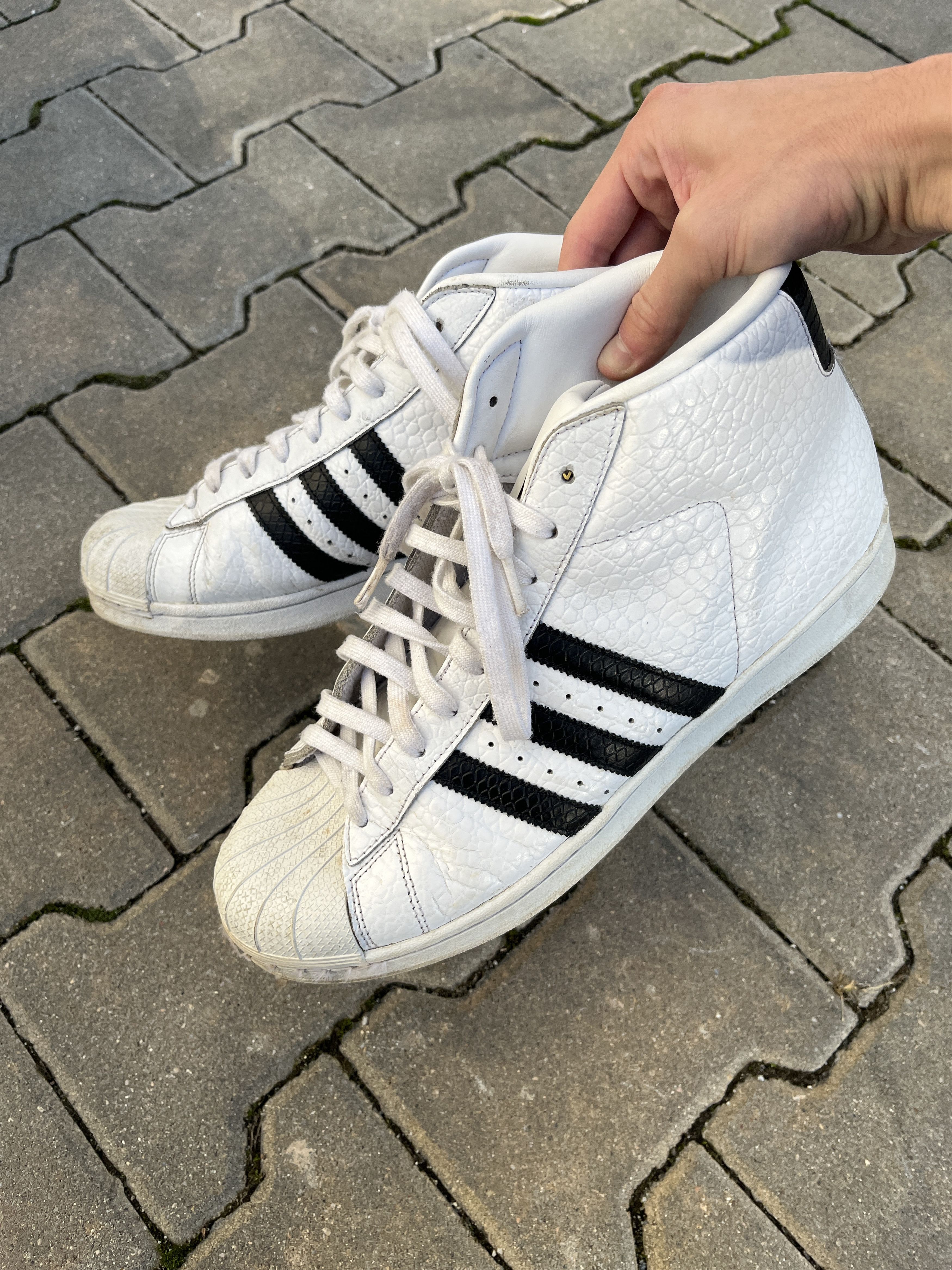 Adidas adidas campus 80s high snakeskin archive Size US 12 / EU 45 - 2 Thumbnail