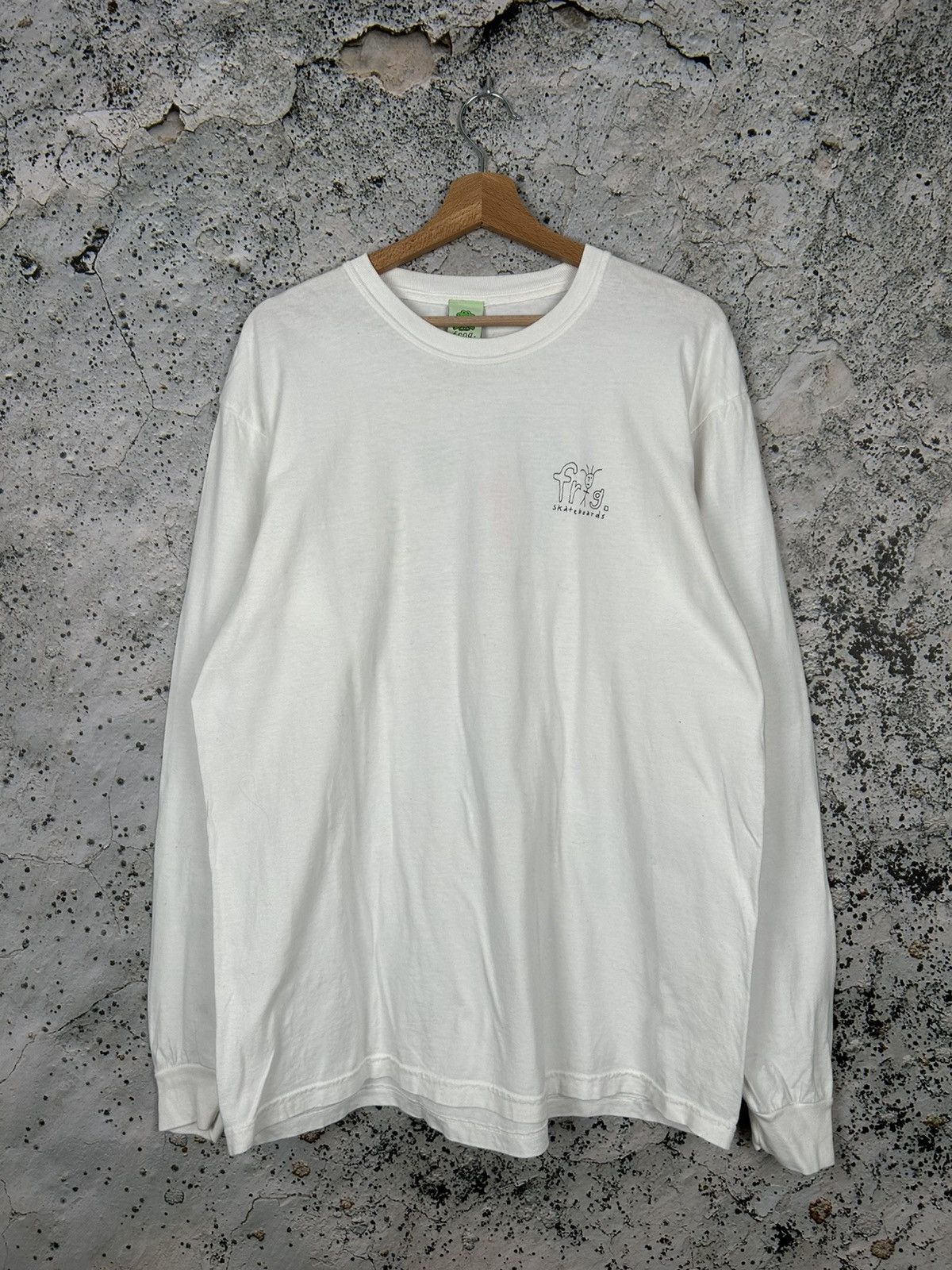 Frog Skateboards Frog Skateboards Longsleeve Graphic Hype Rock Punk Grunge Size US L / EU 52-54 / 3 - 3 Thumbnail