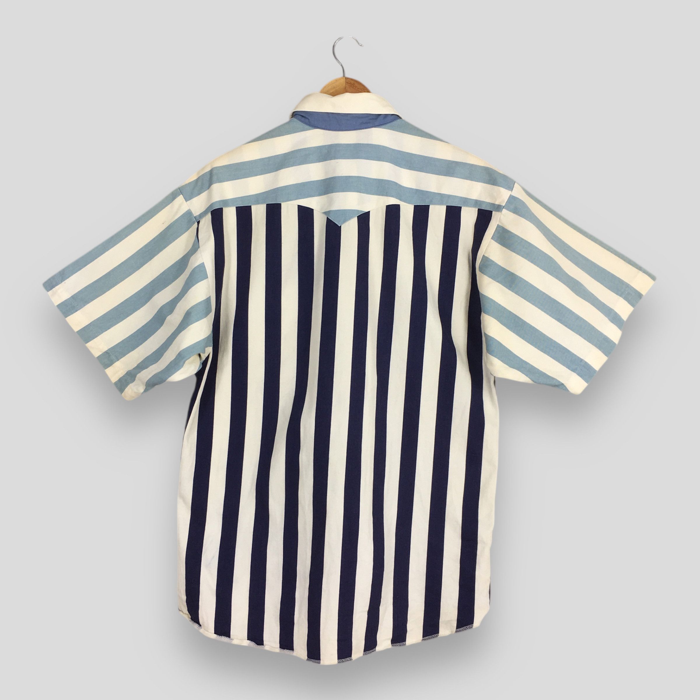 Vintage Vintage 1980s Panhandle Slim Stripes Western Shirt M Size US M / EU 48-50 / 2 - 7 Thumbnail