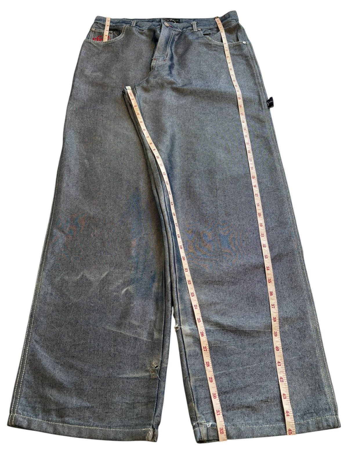 Sean John Vintage Sean John Carpenter Distressed Loose Baggy Jeans Size US 34 / EU 50 - 13 Thumbnail