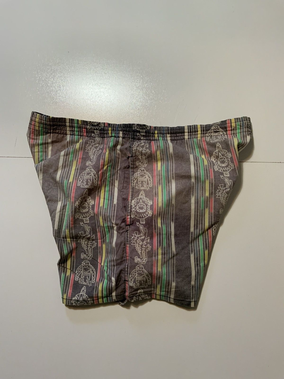 Vintage Vintage 80s Cheetah Mervyns Southwestern 3” Inseam Shorts Size US 38 / EU 54 - 2 Thumbnail
