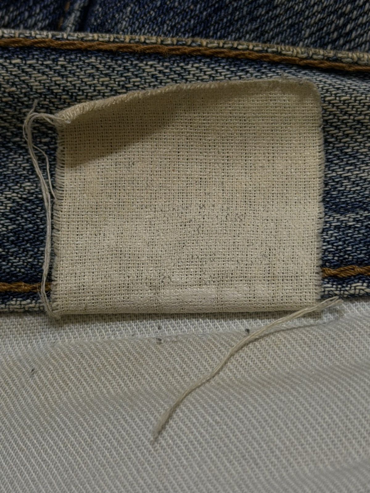 Levi's Vintage 90s Levis 503 Blue Mud Wash Distress Wide Leg Baggy Size US 31 - 8 Thumbnail