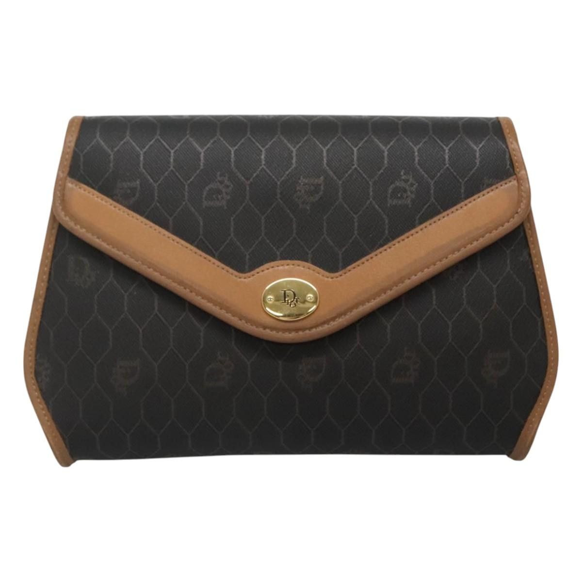 Dior DIOR Honeycomb Canvas Shoulder Bag Pvc Black Size ONE SIZE - 2 Thumbnail