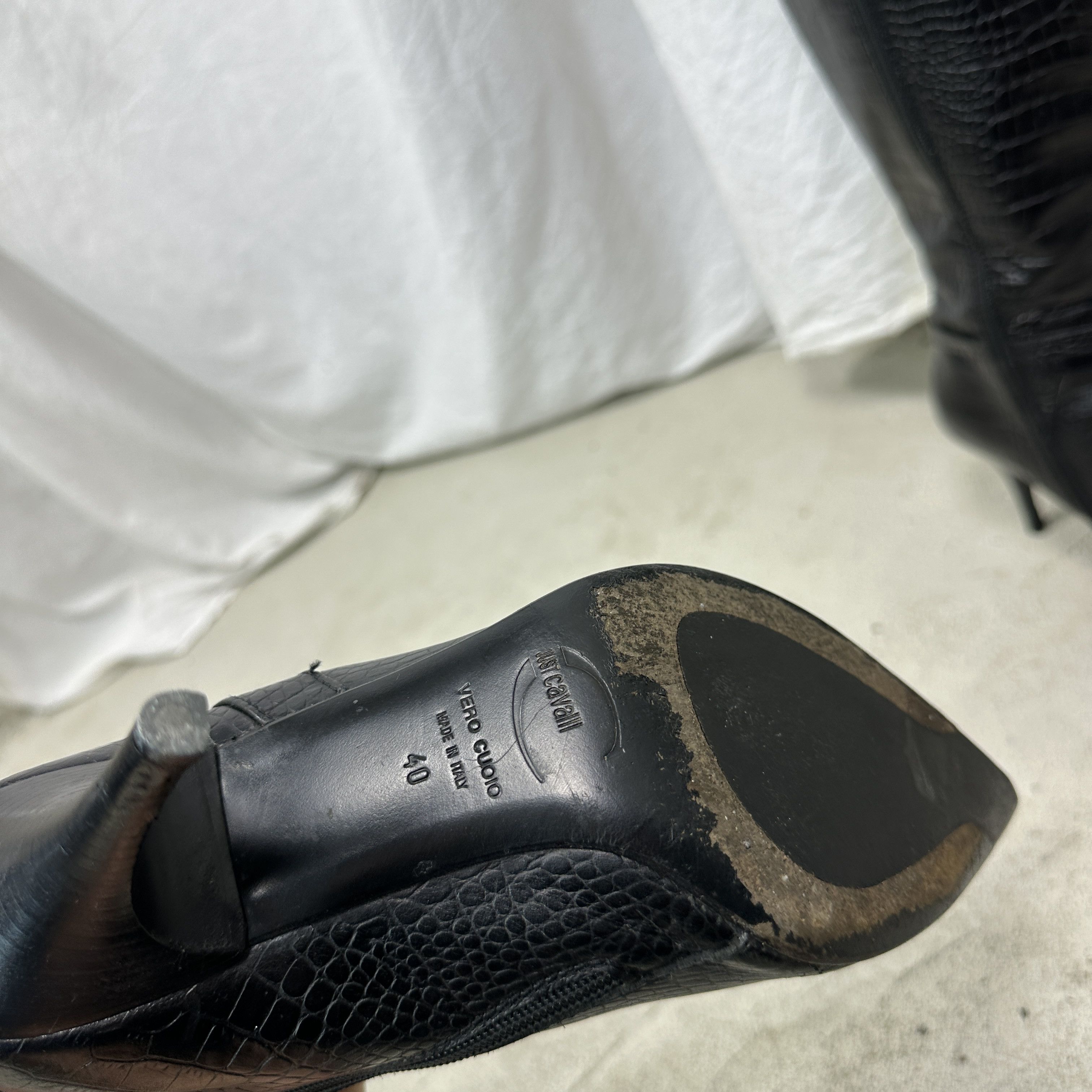 Roberto Cavalli Vintage Avant Garde Opium Roberto Cavalli Boots Y2K Size US 10 / IT 40 - 10 Thumbnail