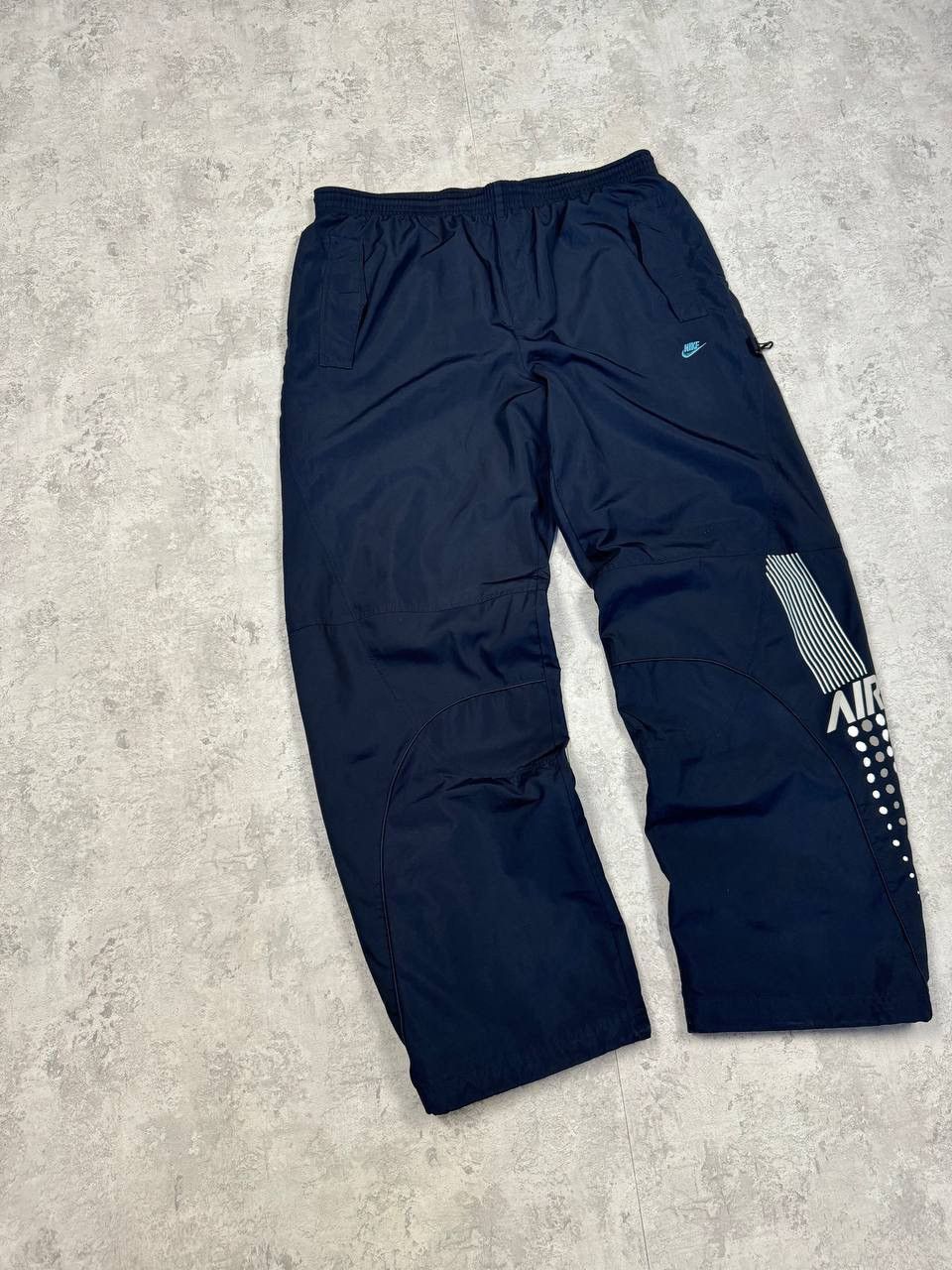 Nike Vintage Nike Y2K Nylon Baggy Sweatpants Size XL Size US 37 - 2 Thumbnail